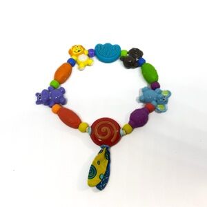 Nuby Teething Bracelet‎ Multicolor Charms Toddler Toy